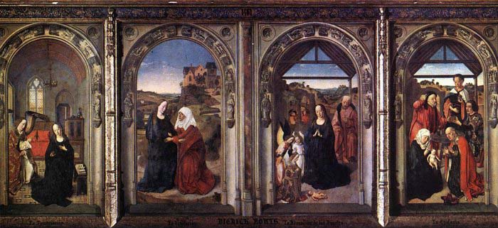 Triptych of the Virgin